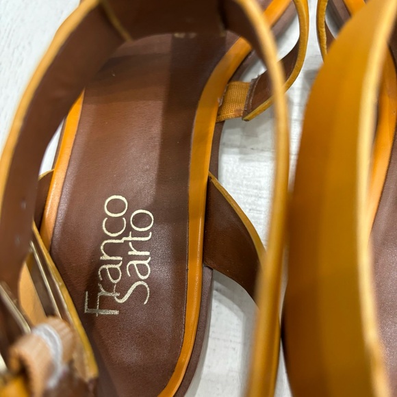 Franco Sarto L-Moni Saffron Yellow Sandal Size 8.5 M - Picture 6 of 15